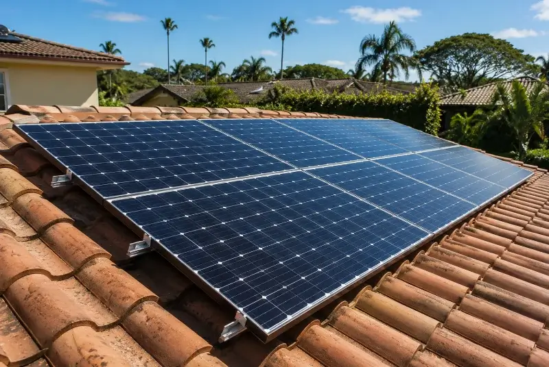 Installation de panneaux solaires à Lagarde-d'Apt